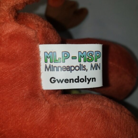 Gwendolyn Griffon MLP-MSP BronyCon FINAL Convention 2019 mascot 10” plush HTF - Picture 7 of 8